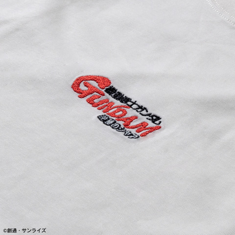 Imagen promocional relacionada con Los logotipos de Gundam y El contraataque de Char llegan a camisetas bordadas · imagen 2