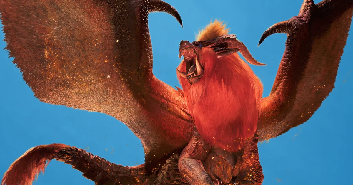 Imagen promocional relacionada con Teostra regresará como amenaza jugable en la expansión Ascendance de Monster Hunter Wilds · imagen 2