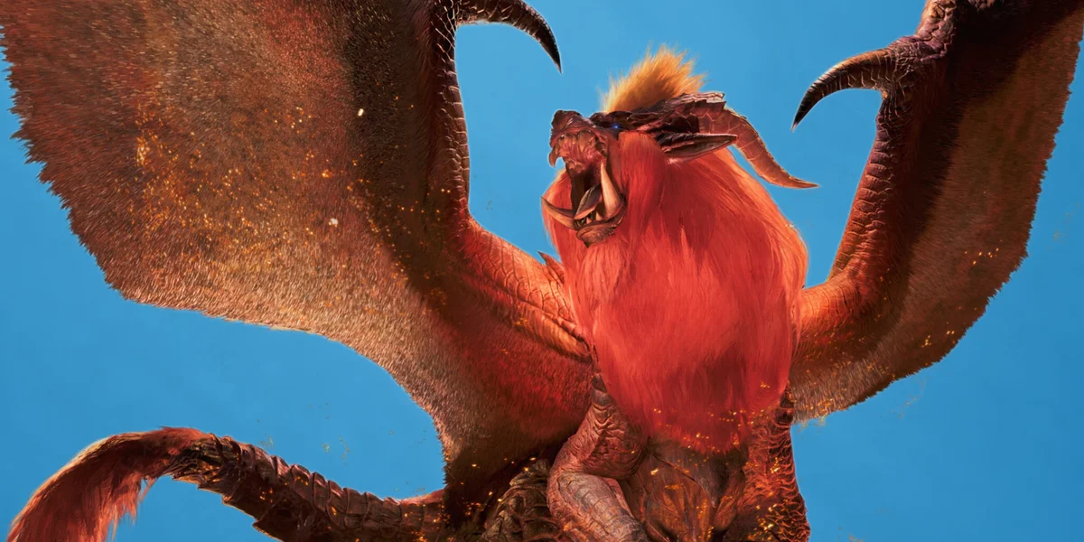 Imagen promocional relacionada con Teostra regresará como amenaza jugable en la expansión Ascendance de Monster Hunter Wilds · imagen 3
