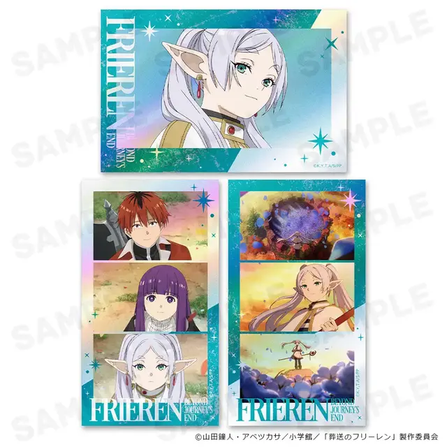 Imagen promocional relacionada con ‘Frieren’ revive sus momentos más memorables en cuatro sets de stickers holográficos · imagen 3