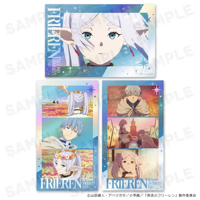 Imagen promocional relacionada con ‘Frieren’ revive sus momentos más memorables en cuatro sets de stickers holográficos · imagen 4