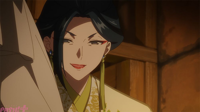Imagen promocional relacionada con El episodio 11 de «Futsutsuka na Akujo» muestra el fin del intercambio entre Reirin y Keigetsu · imagen 3