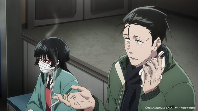 Imagen promocional relacionada con El episodio 11 de «Dos personas fumando detrás del supermercado» desata entusiasmo por la relación entre Sasaki y Yamada · imagen 5