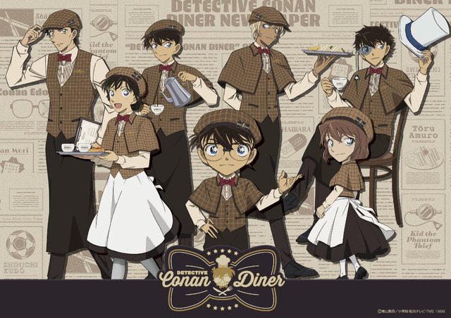 Imagen promocional relacionada con Detective Conan abrirá un restaurante permanente en Shibuya durante el invierno de 2026 · imagen 3