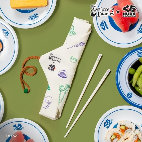 Imagen promocional relacionada con Kura Sushi USA celebra una colaboración con The Apothecary Diaries hasta el 31 de octubre · imagen 4