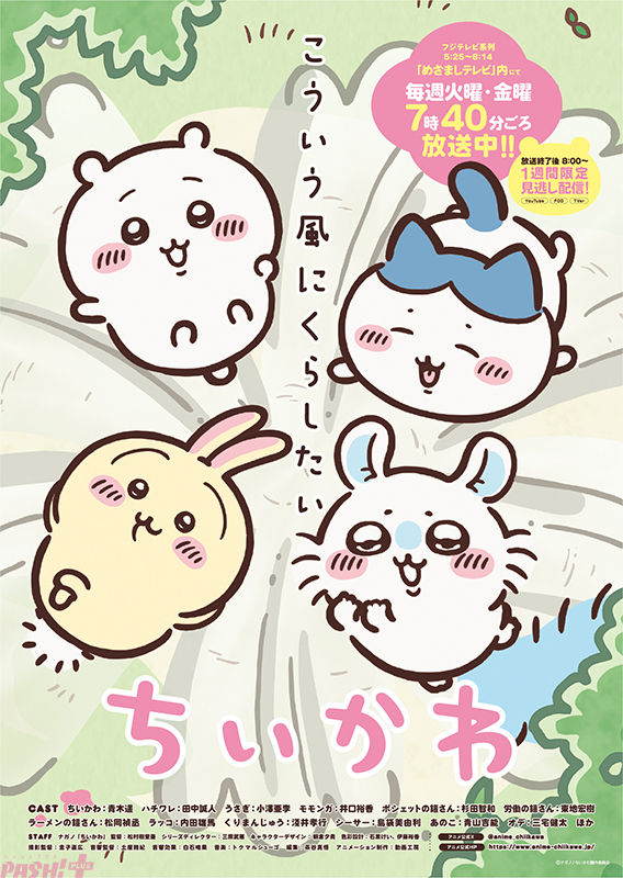 Imagen promocional relacionada con El anime de Chiikawa emitirá episodios de repaso desde octubre y retomará sus capítulos nuevos en enero de 2027 · imagen 3