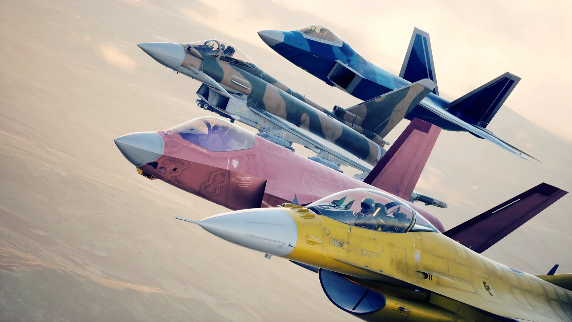 Imagen promocional relacionada con Ace Combat 8: Wings of Theve apuesta por una historia más personal en primera persona