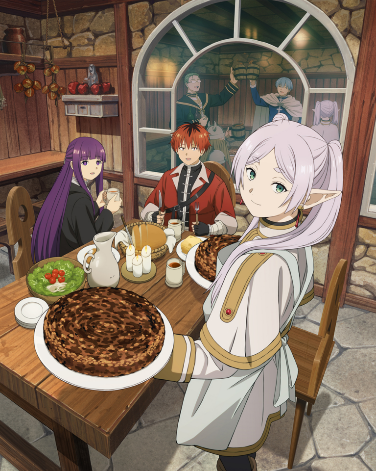 Imagen promocional relacionada con Frieren celebra el tercer aniversario del anime con una ilustración especial · imagen 3