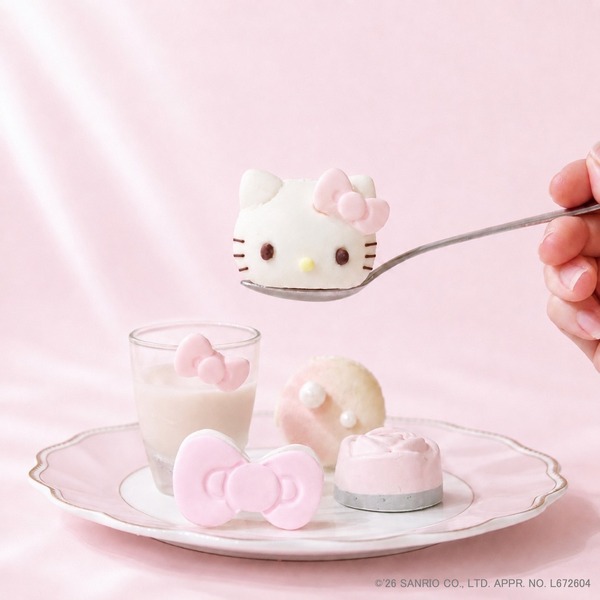 Imagen promocional relacionada con Hello Kitty llega a Ginger Garden AOYAMA con un afternoon tea de temática rosa