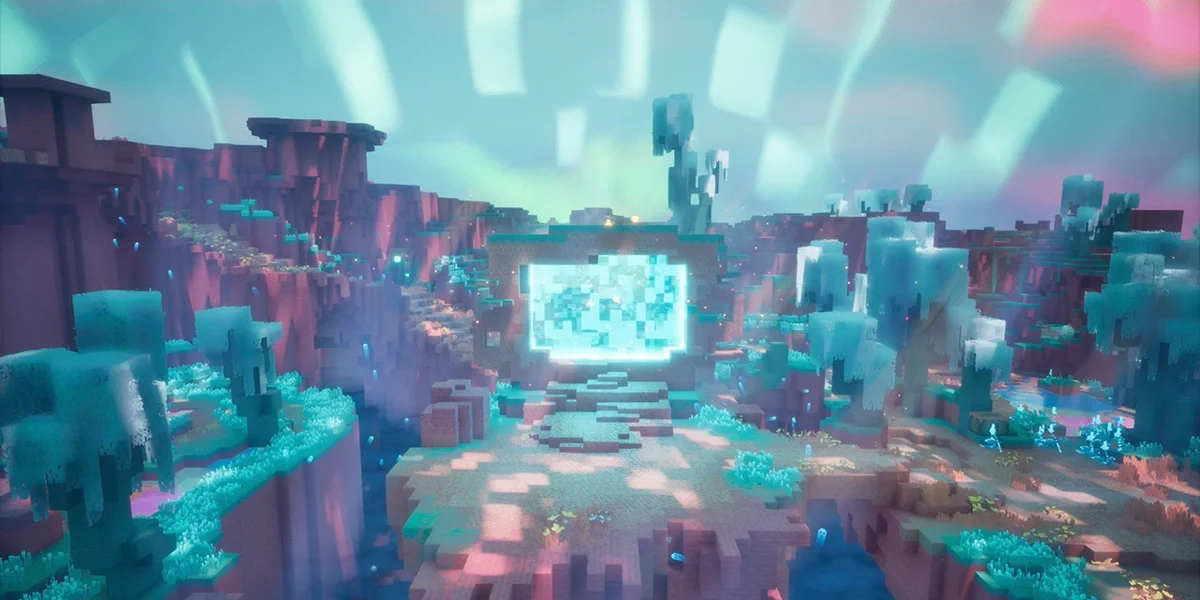 Imagen promocional relacionada con Minecraft añadirá The Sift, su primera nueva dimensión en 14 años · imagen 3