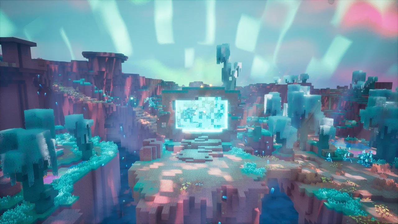 Imagen promocional relacionada con Minecraft añadirá The Sift, su primera nueva dimensión en 14 años · imagen 4