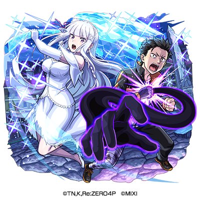 Imagen promocional relacionada con Re:Zero y Monster Strike celebran su segunda colaboración con nuevos personajes y misiones · imagen 4
