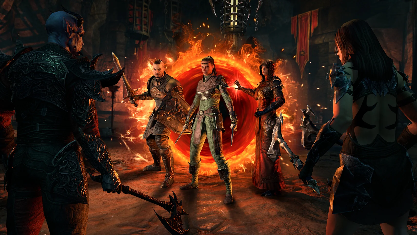 Imagen promocional relacionada con The Elder Scrolls Online habría reducido la necesidad de un spin-off de Skyrim, según un veterano de Bethesda · imagen 4