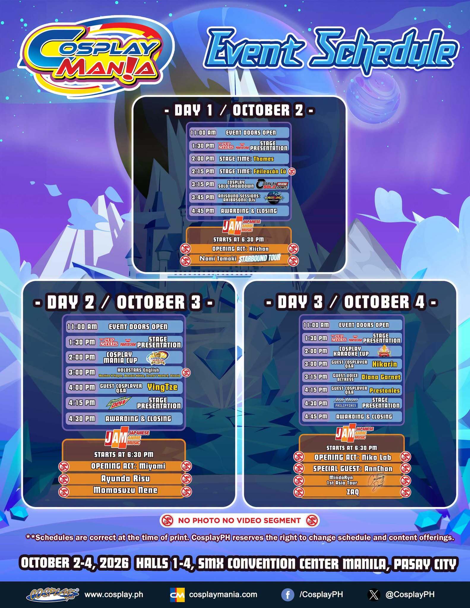 Imagen promocional relacionada con Cosplay Mania 2026 celebrará tres días de cosplay, anime y J-Pop en Filipinas · imagen 3