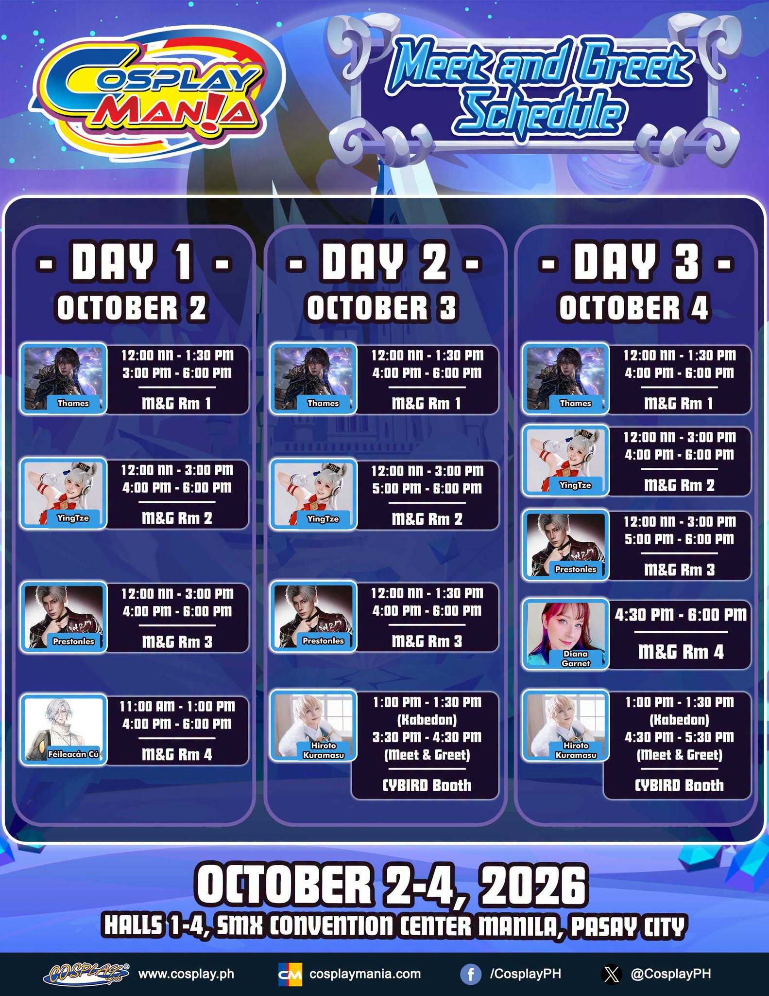 Imagen promocional relacionada con Cosplay Mania 2026 celebrará tres días de cosplay, anime y J-Pop en Filipinas · imagen 5