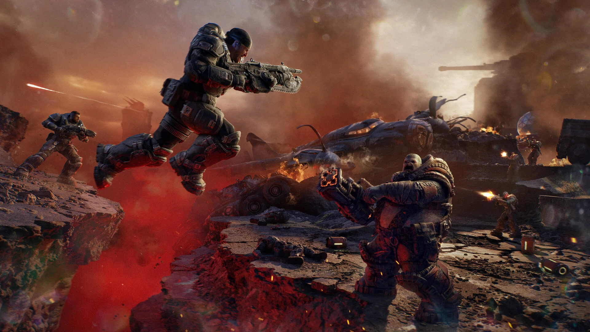 Imagen promocional relacionada con The Coalition teme despidos tras el lanzamiento de Gears of War: E-Day y perder bonos