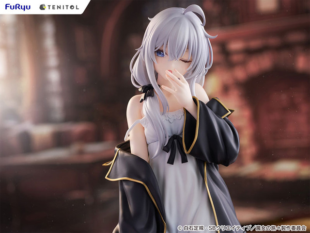 Imagen promocional relacionada con La bruja Elaina tendrá una nueva figura de TENITOL con expresión adormilada · imagen 2
