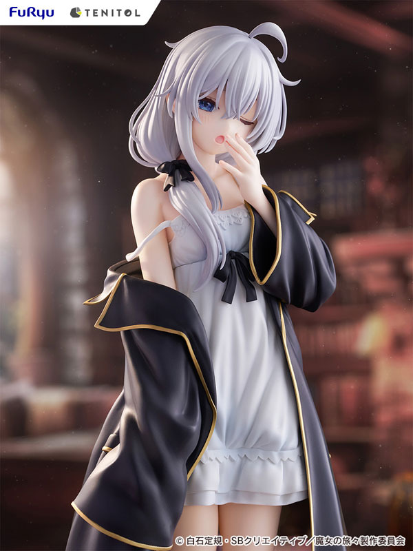 Imagen promocional relacionada con La bruja Elaina tendrá una nueva figura de TENITOL con expresión adormilada · imagen 5