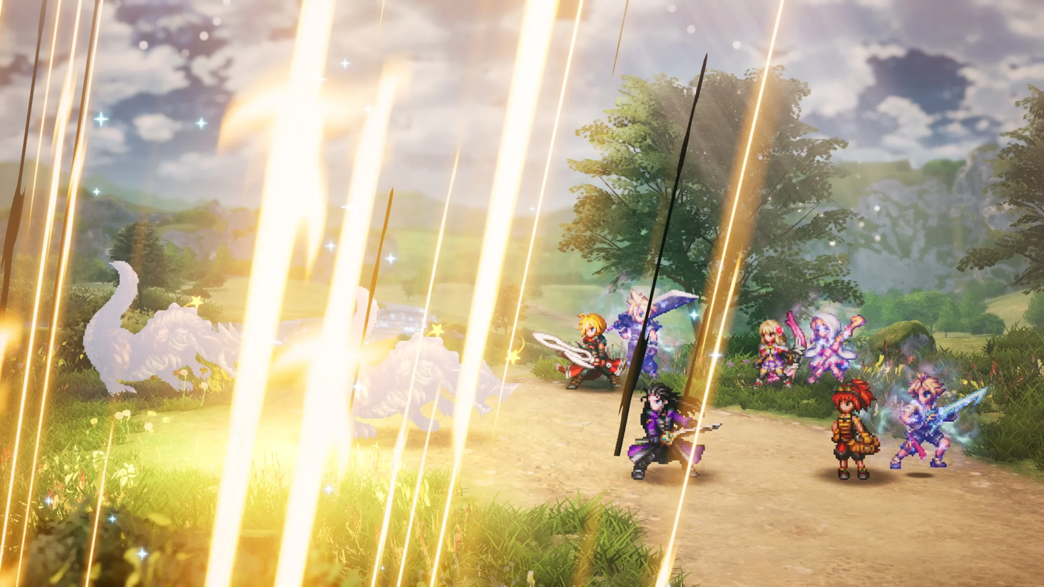Imagen promocional relacionada con Final Fantasy Resonance combina los sistemas de FF5 y FF6 para modernizar el combate por turnos · imagen 5