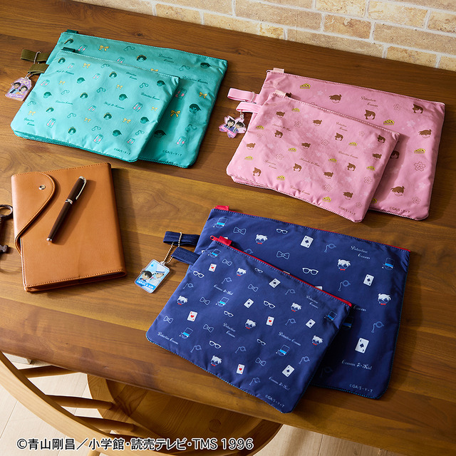 Imagen promocional relacionada con Detective Conan prepara siete artículos para otoño con bufandas, carteras y bolsas · imagen 4