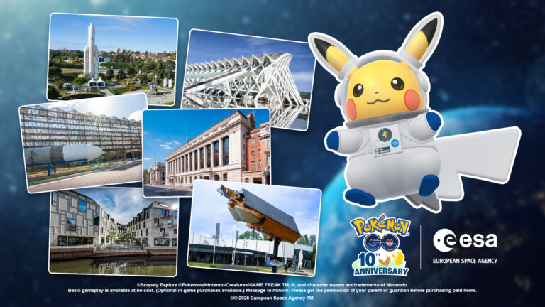 Imagen promocional relacionada con Pokémon GO celebra la Semana Mundial del Espacio con eventos en museos europeos · imagen 2