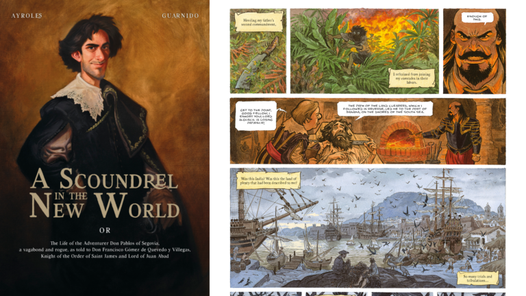 Imagen promocional relacionada con A Scoundrel in the New World inicia su campaña de Kickstarter con Juanjo Guarnido y Alain Ayroles