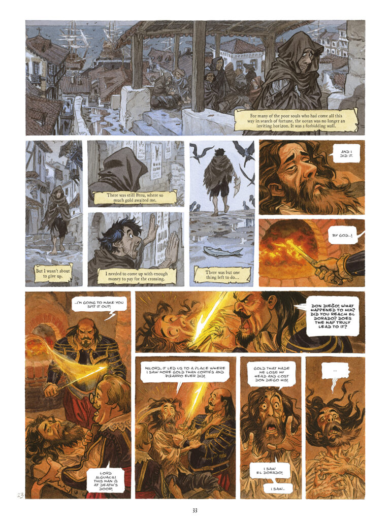 Imagen promocional relacionada con A Scoundrel in the New World inicia su campaña de Kickstarter con Juanjo Guarnido y Alain Ayroles · imagen 3