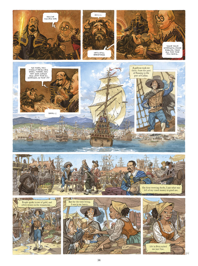 Imagen promocional relacionada con A Scoundrel in the New World inicia su campaña de Kickstarter con Juanjo Guarnido y Alain Ayroles · imagen 4