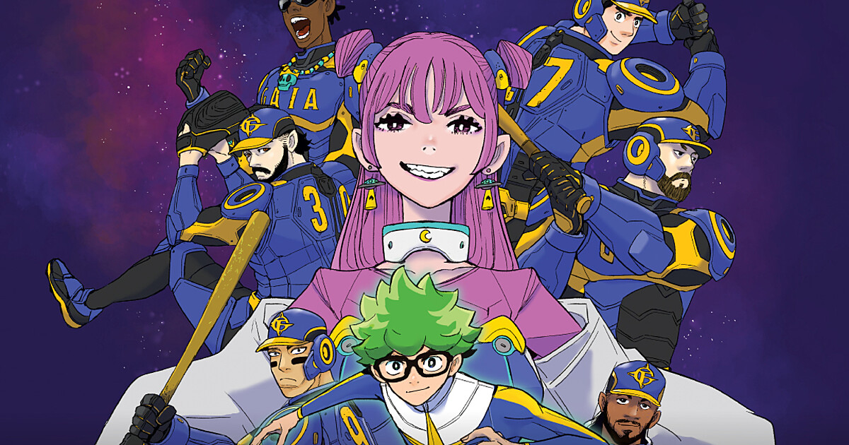 Imagen promocional relacionada con Viz Media organizará una gira de firmas para GalaXic Baseball League con Acky Bright