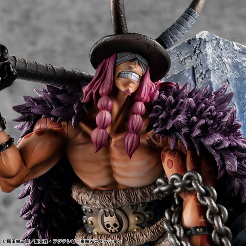 Imagen promocional relacionada con One Piece: la figura de Loki destaca por su enorme martillo y sus 31 centímetros de altura · imagen 2