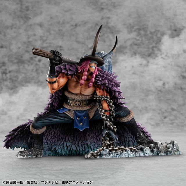 Imagen promocional relacionada con One Piece: la figura de Loki destaca por su enorme martillo y sus 31 centímetros de altura · imagen 4