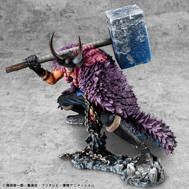 Imagen promocional relacionada con One Piece: la figura de Loki destaca por su enorme martillo y sus 31 centímetros de altura · imagen 5