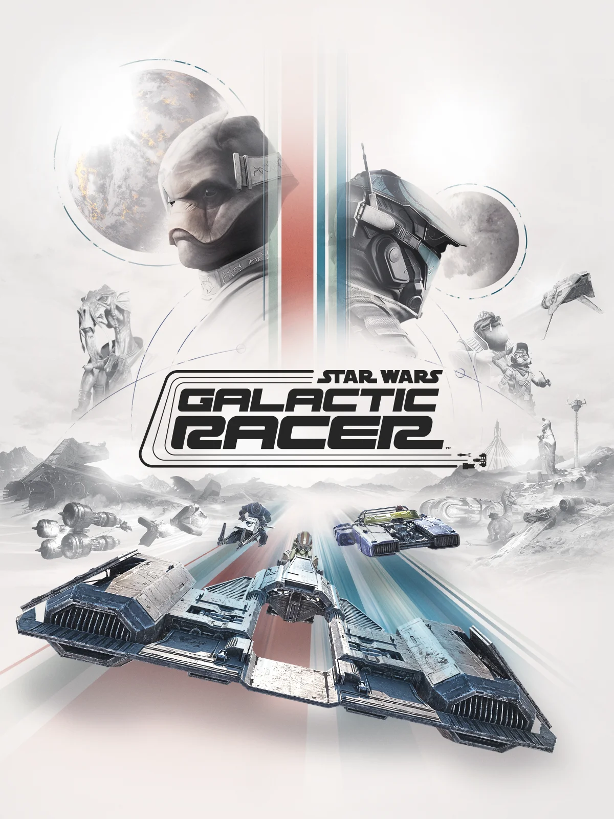 Imagen promocional relacionada con Star Wars: Galactic Racer nació como un juego de mesa lleno de notas adhesivas
