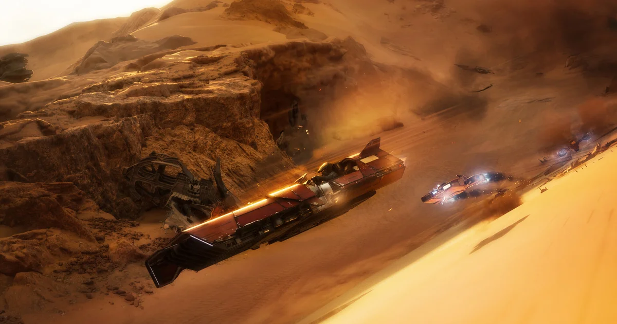 Imagen promocional relacionada con Star Wars: Galactic Racer nació como un juego de mesa lleno de notas adhesivas · imagen 2
