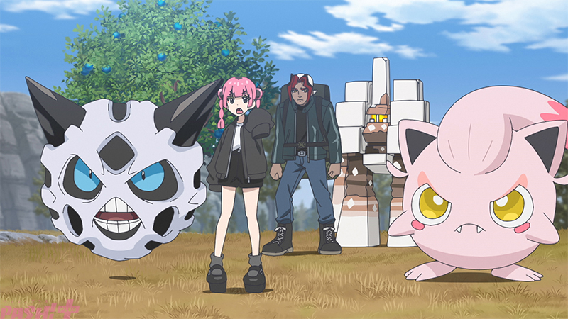 Imagen promocional relacionada con El anime de Pokémon muestra el regreso de Sango y Onyx ante una nueva amenaza en Paldea