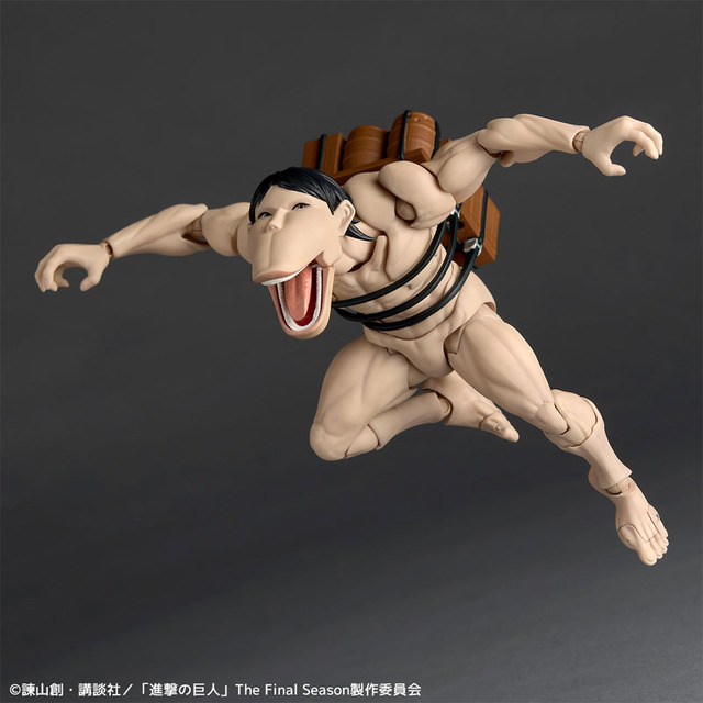 Imagen promocional relacionada con Attack on Titan: el Titán Carreta tendrá una figura articulada de Amazing Yamaguchi