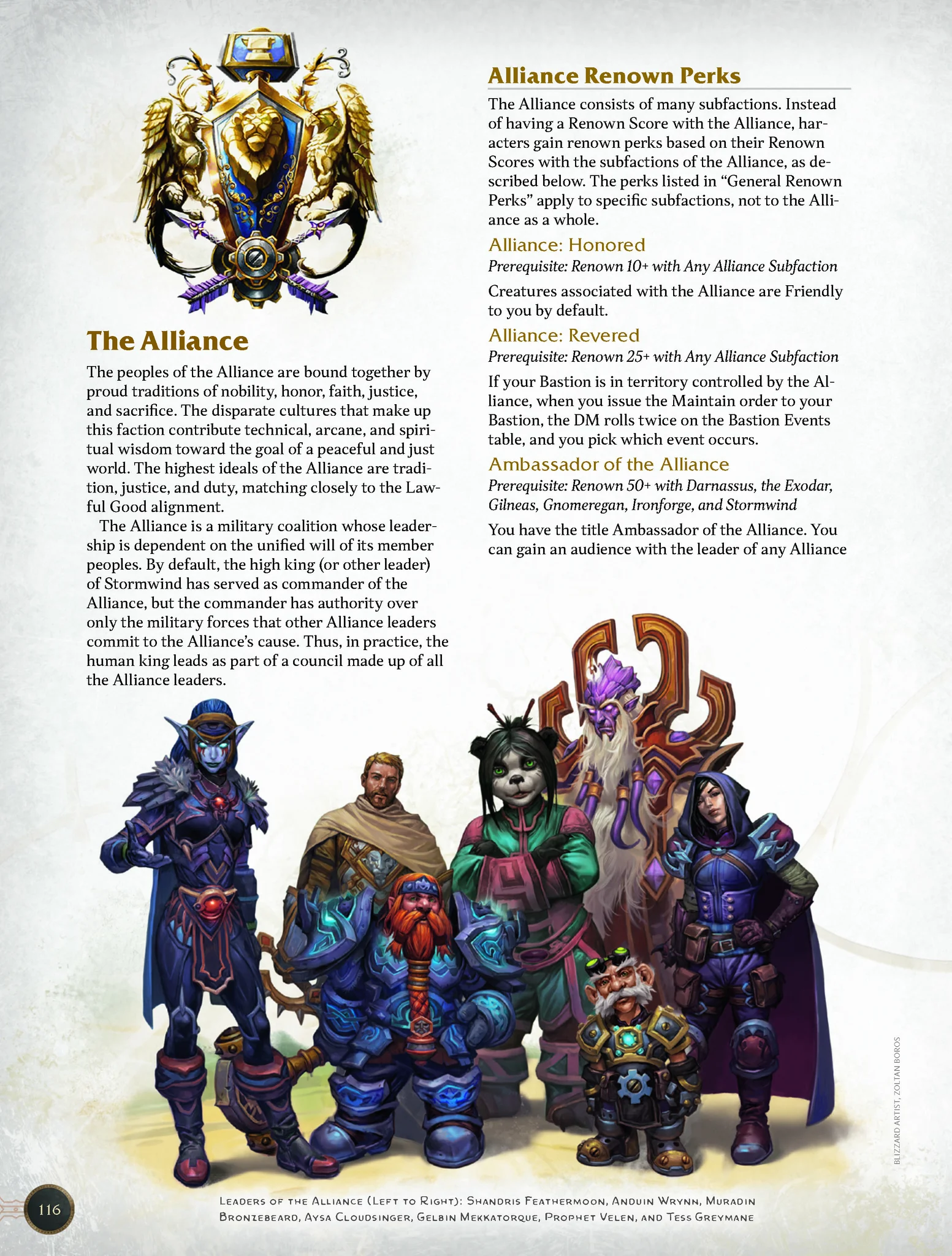 Imagen promocional relacionada con Dungeons & Dragons: World of Warcraft llevará Azeroth a la mesa sin imitar al MMO · imagen 4