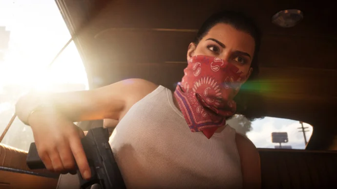 Imagen promocional relacionada con Una nueva filtración de GTA 6 muestra a Lucia saltando en paracaídas por Vice City · imagen 3