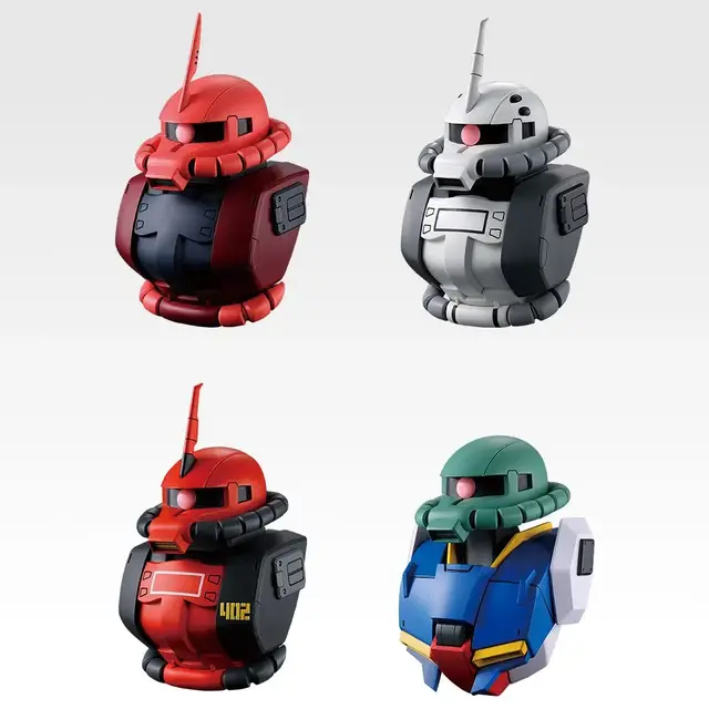 Imagen promocional relacionada con Gundam prepara una lotería con bustos de Zaku y un enorme mural de Garma Zabi · imagen 5