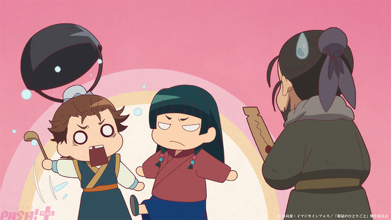 Imagen promocional relacionada con El episodio 51 de Los diarios de la boticaria muestra a Maomao ante un extraño caso de enfermedad · imagen 4