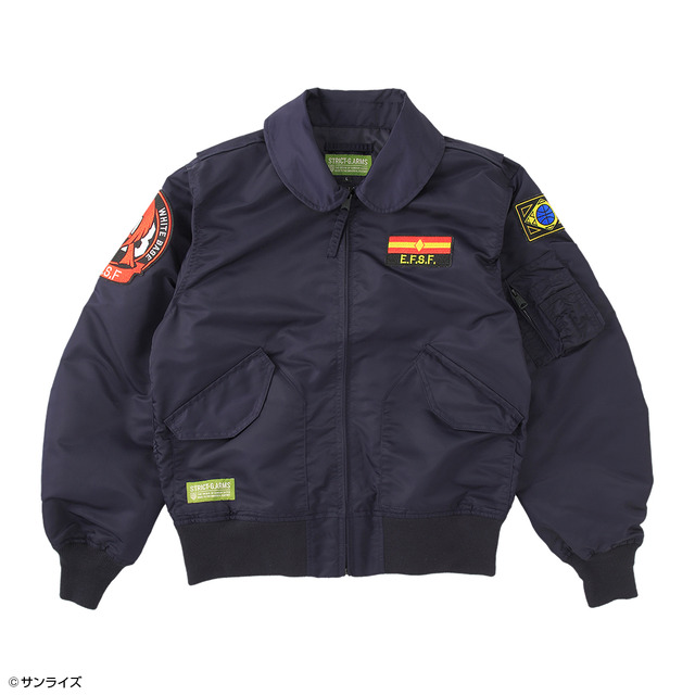 Imagen promocional relacionada con Gundam lanza chaquetas de vuelo inspiradas en la Federación y Zeon · imagen 2