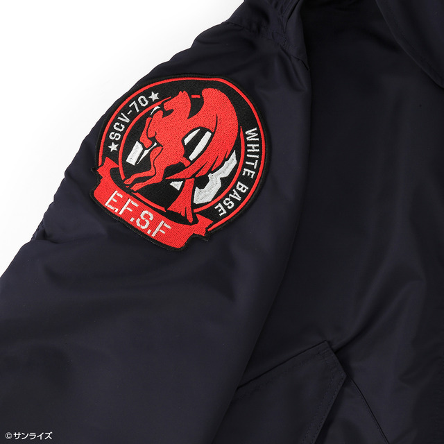 Imagen promocional relacionada con Gundam lanza chaquetas de vuelo inspiradas en la Federación y Zeon · imagen 4