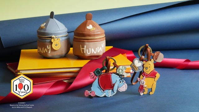 Imagen promocional relacionada con Winnie the Pooh celebra su centenario con nuevos accesorios de cuero de genten
