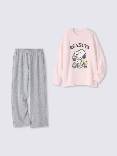 Imagen promocional relacionada con GU prepara una colección de pijamas de PEANUTS para el invierno · imagen 3