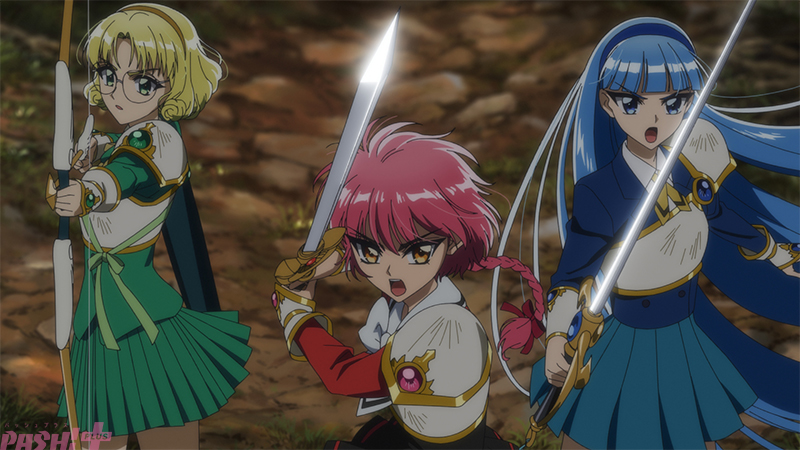 Imagen promocional relacionada con Magic Knight Rayearth revela la sinopsis y nuevas imágenes del episodio 3