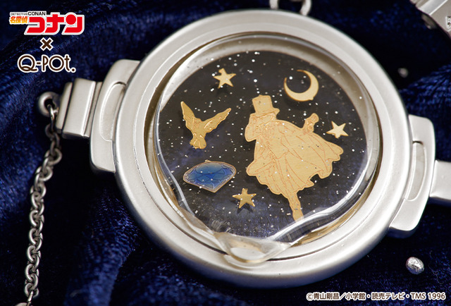 Imagen promocional relacionada con Detective Conan y Q-pot. presentan accesorios inspirados en la Organización de Negro, Vermouth y Haibara · imagen 2