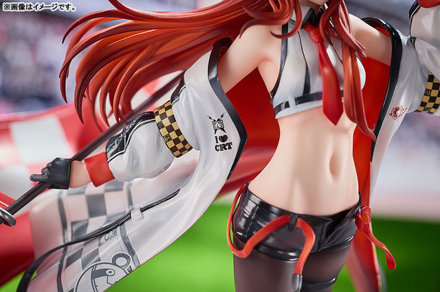 Imagen promocional relacionada con Makise Kurisu luce como chica de carreras en una nueva figura a escala 1/7 · imagen 4