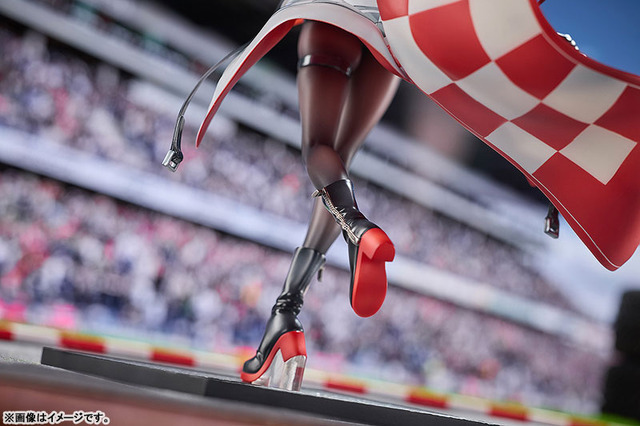 Imagen promocional relacionada con Makise Kurisu luce como chica de carreras en una nueva figura a escala 1/7 · imagen 5