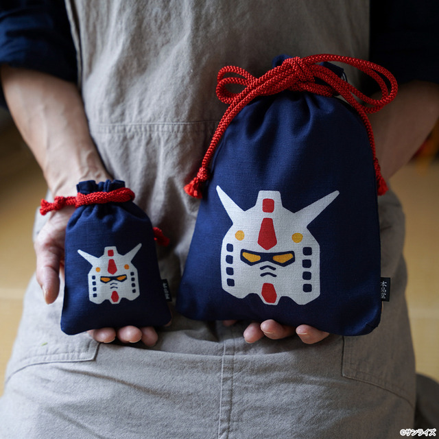 Imagen promocional relacionada con Gundam transforma a sus personajes en artículos de teñido tradicional de Asakusa · imagen 4