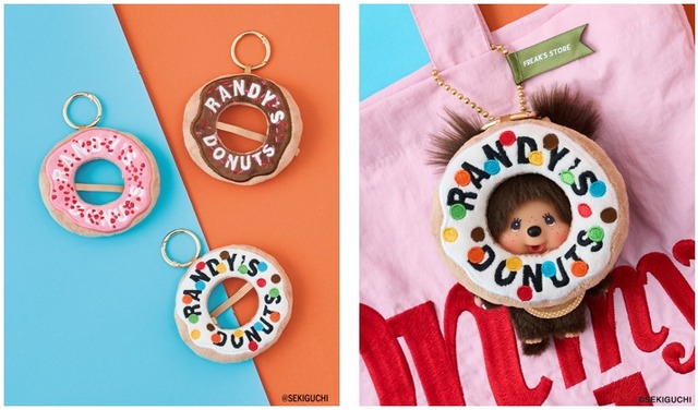 Imagen promocional relacionada con Monchhichi, FREAK’S STORE y Randy’s Donuts unen sus diseños en una triple colaboración · imagen 2